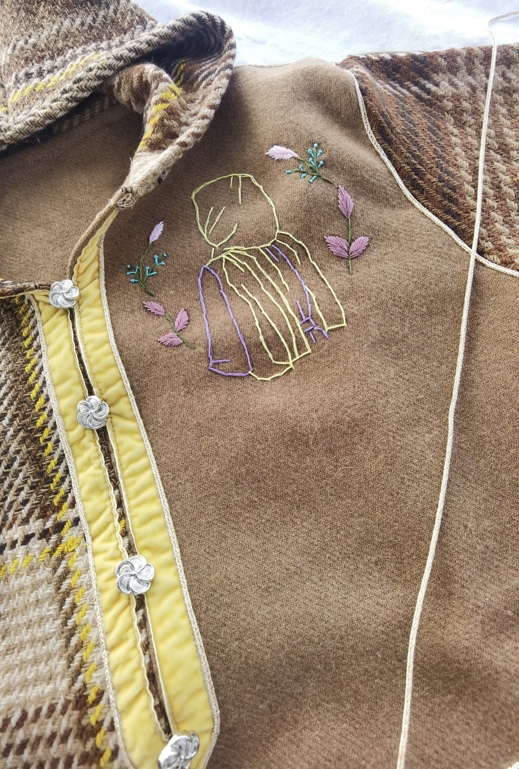 جلابة أطفال بنات مع حقيبة وبلغة هذية